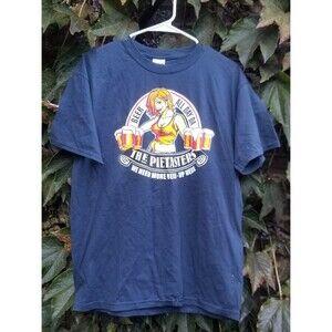 The Pietasters All Day Need More Beer Up Here Navy Ska T-Shirt Size Medium